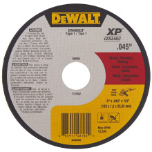 DEWALT DWA8952F T1 XP CER pikakatkaisulaikka 5"" x 0,045"" x 7/8""