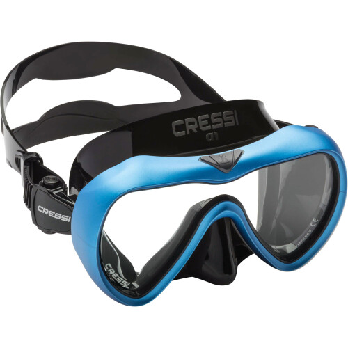 Cressi Cressi A1 svart/rosa klara lins