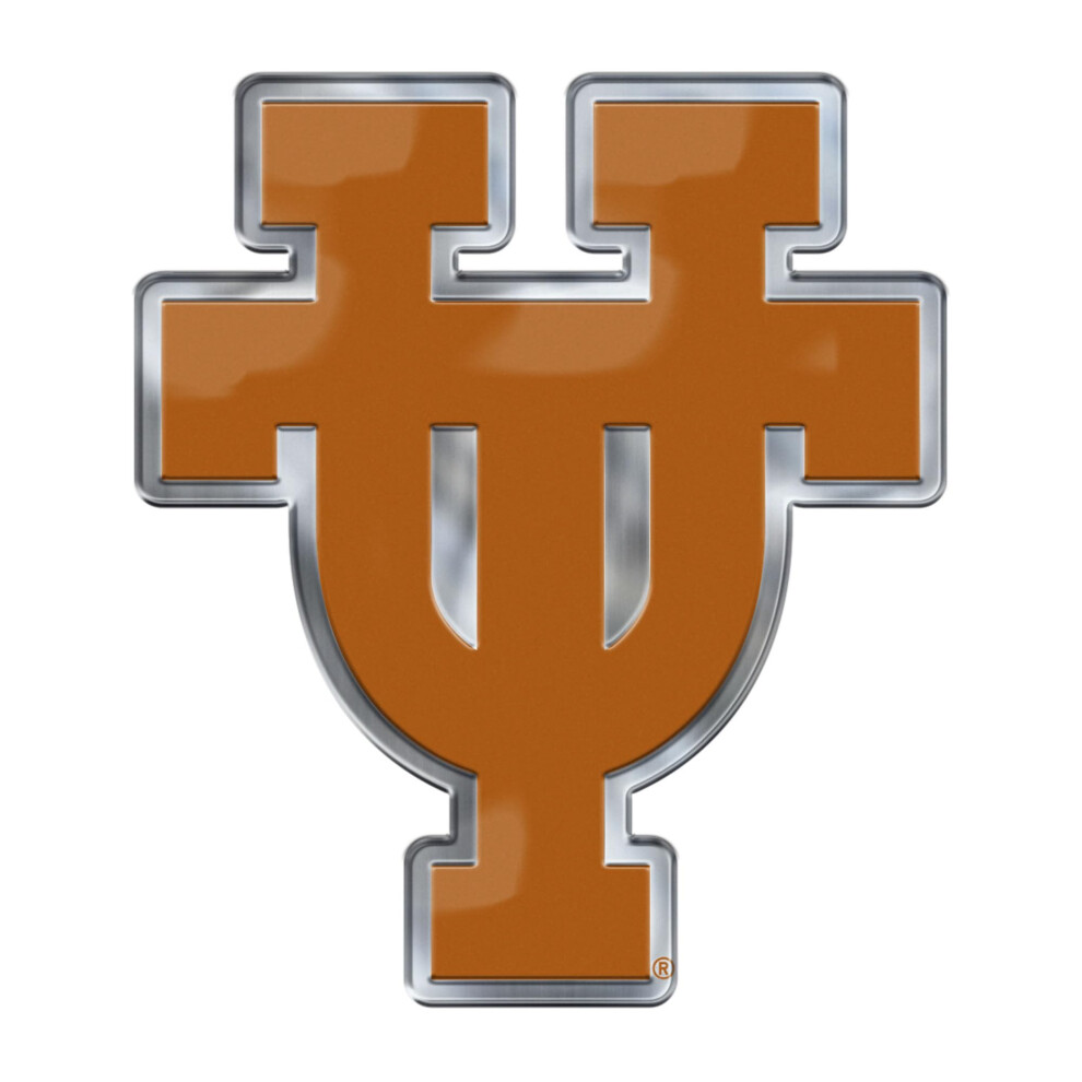 Fanmats 60658 Texas Longhorns Heavy Duty Aluminum Embossed Color Emblem Auto Emblem Decal - Alternate 681620267662