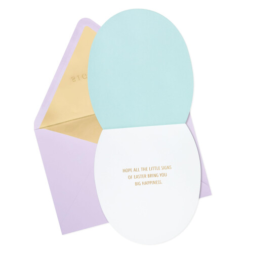 Hallmark Signature Easter Card (Watercolor Easter Egg) 1