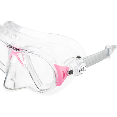 Cressi Cressi Nano Crystal  Clear/Pink 2