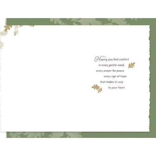 Hallmark Sympathy Card Tree (Every Prayer for Peace) 1
