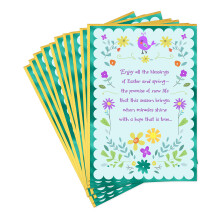 Hallmark Dayspring-pakket religieuze paaskaarten Blessings (10 kaarten met enveloppen)