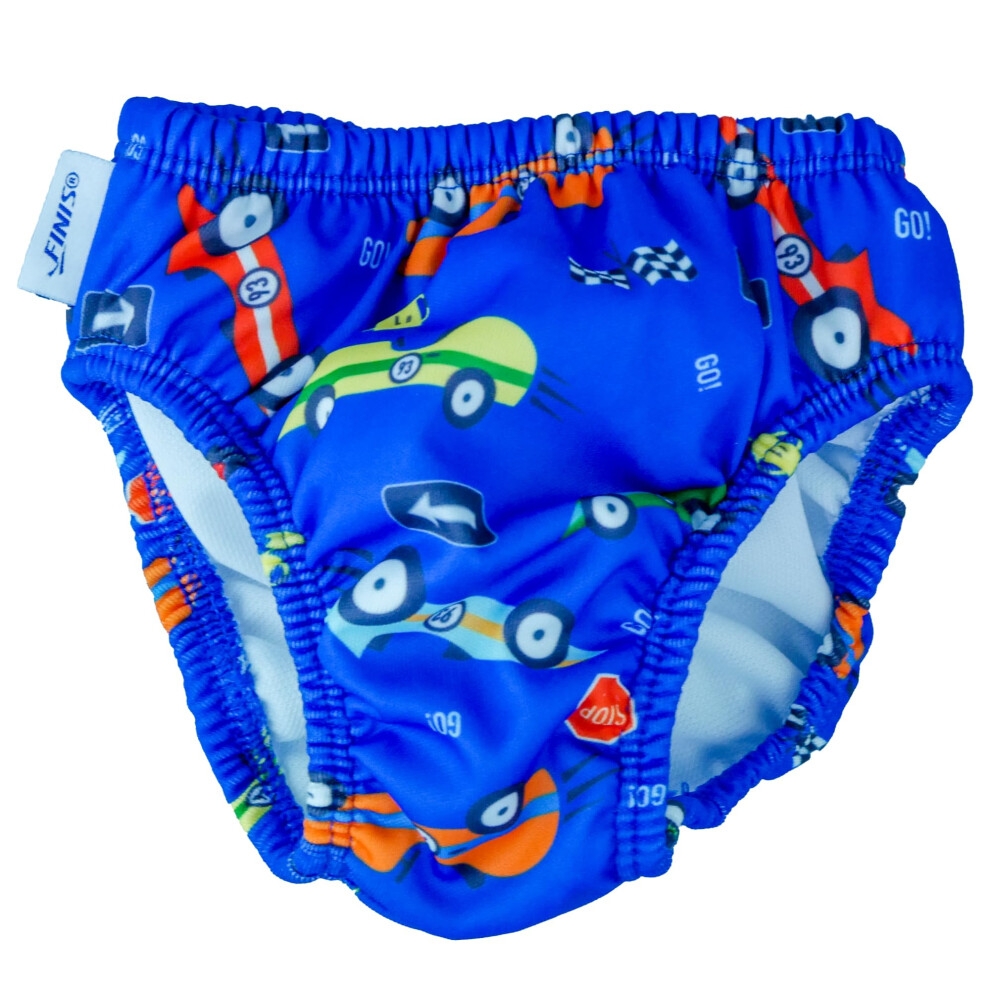 FINIS baby boys Briefs and Toddler Swim Diaper  Race Car  M US