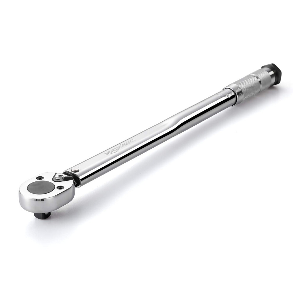 Amazon Basics 12-Inch Drive click Torque Wrench - 20-150 foot-lb  271-2035 Nm