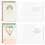 Hallmark Pet Sympathy Cards Sortimento de coraes e arco-ris (16 cartes e envelopes) 3