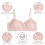 Hanes Κορίτσια' Big Seamless Foam Bra (Συσκευασία 2), Ροζ/Λευκό, Μεσαίο 3