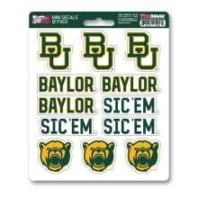 FANMATS Baylor University 12 Count Mini-stickerpakket 5