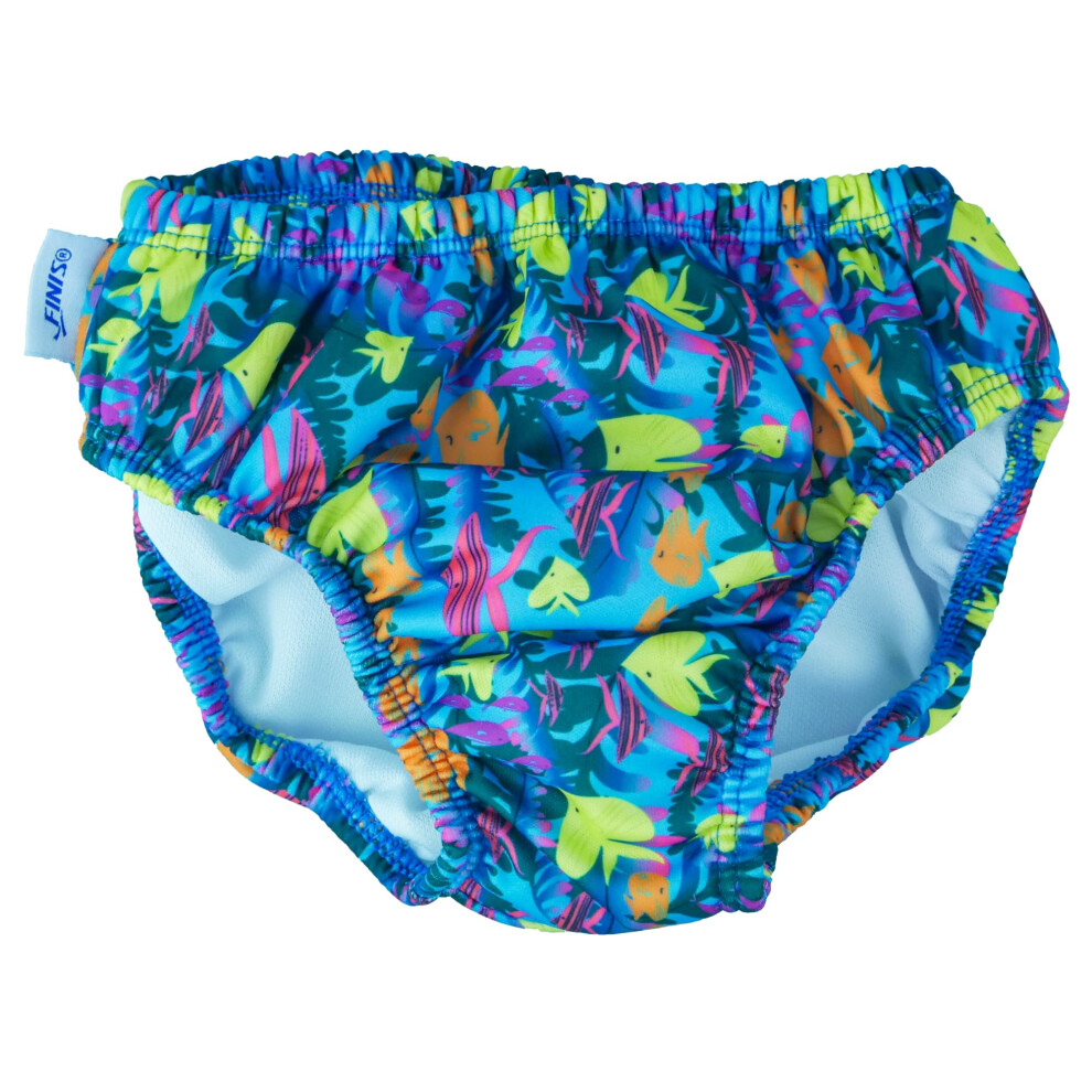 FINIS baby boys Briefs and Toddler Swim Diaper  Fish  L US