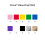 Cricut Value Permanent Vinyl  Rainbow Sampler - 12in x 5ft Rolls (10 Count) 2