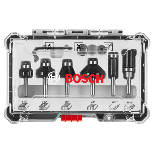 Bosch BOSCH RBS006TES Σετ 6 τεμαχίων Καρβιδίου για Κοπές και Περιθώρια