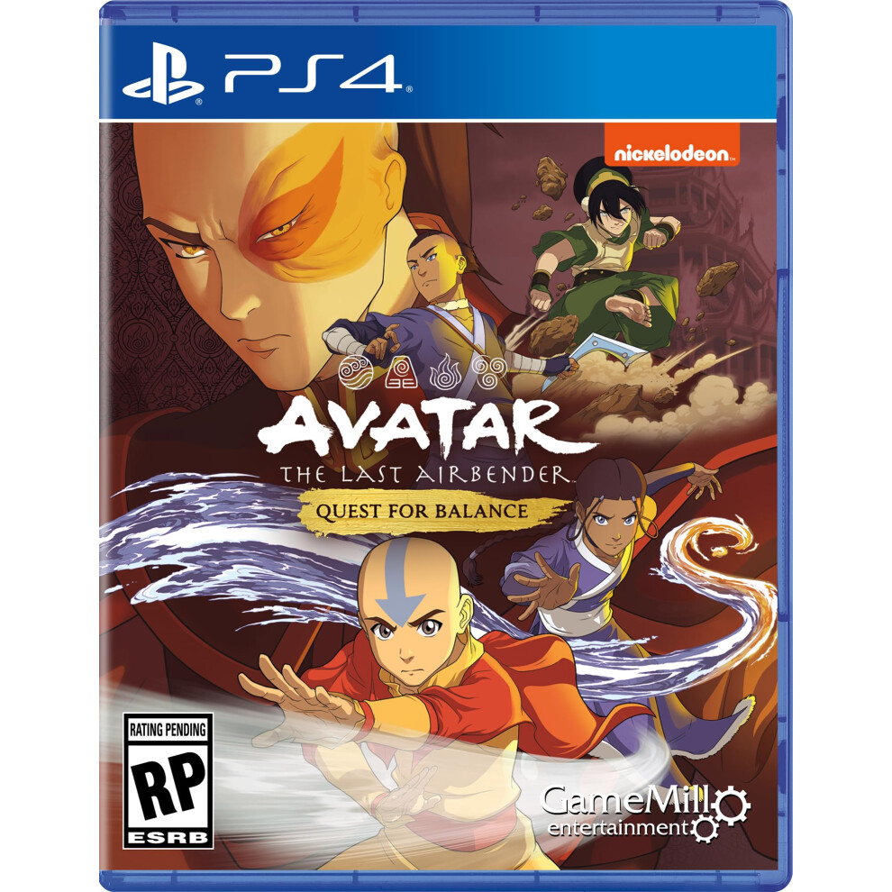 Avatar The Last Airbender: The Quest For Balance - Playstation 4 810110660229