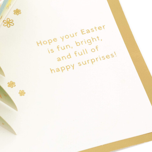 Hallmark Signature Paper Wonder Easter Pop Up Card (Easter Eggs) 2