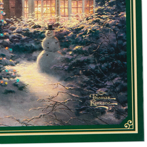 Hallmark Thomas Kinkade Weihnachtskartenpaket    Schneehaus    (6 Weihnachtskarten mit Umschl   gen) 2