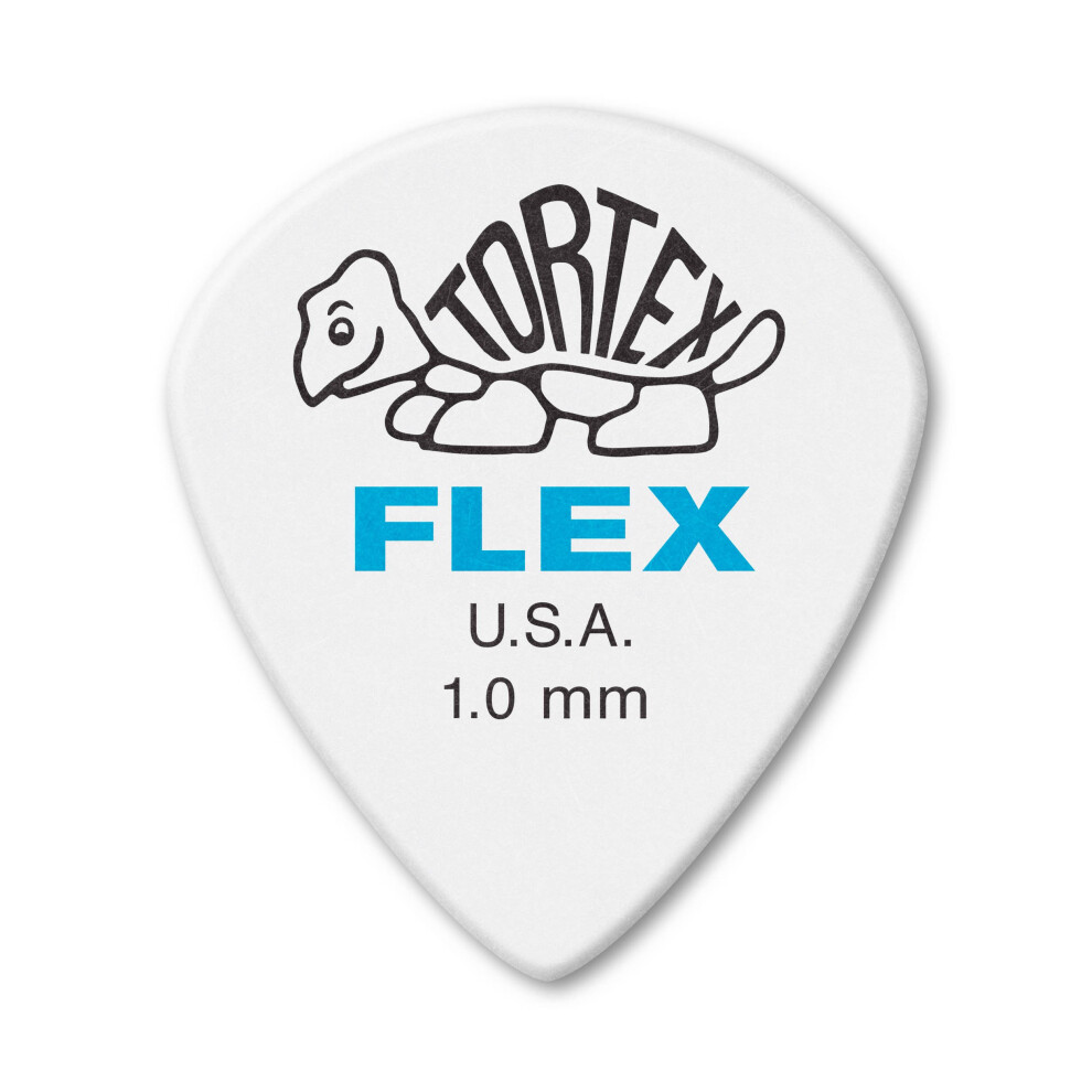 Dunlop Jim Tortex Flex Jazz Iii Xl 1.0Mm 72 Pack Guitar Picks (466R1.0)