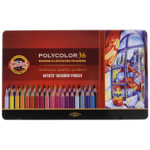 KOH-I-NOOR 3825036002PL Set Artist Colored Pencils 3825 36 36 in Set