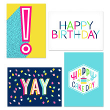 Hallmark-syntym p iv korttien valikoima, Happy Cake Day (48 korttia kirjekuorineen)
