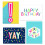Hallmark szletsnapi krtyavlasztk Happy Cake Day (48 krtya bortkkal) 1