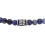 Fossil Fossil Herren-Perlenarmband aus Sodalith, Farbe: Blau (Modell: JF04414040) 3