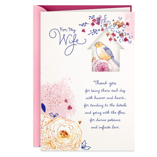 Hallmark Muttertagskarte f?r die Ehefrau (Danke)