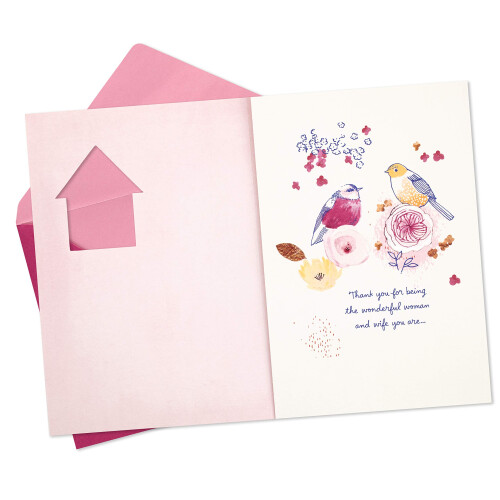 Hallmark Muttertagskarte f?r die Ehefrau (Danke) 1