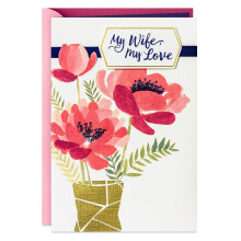 Biglietto di Auguri Hallmark per Moglie (Sei tutto per me)