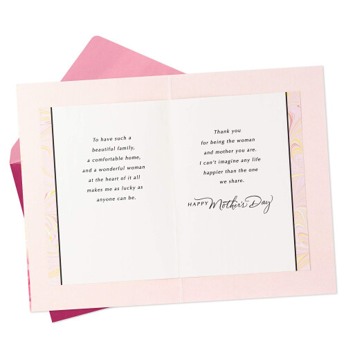 Hallmark Romantische Muttertagskarte f?r die Ehefrau (Liebe meines Lebens) 1