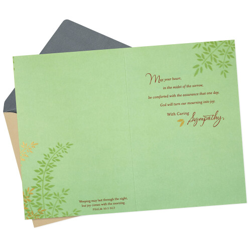 Hallmark DaysSpring Religious Sympathy Card (bedre sted) 1