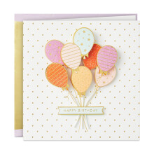 Hallmark Signature F?dselsdagskort til hende (farverige balloner)