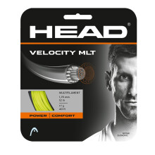 HEAD Velocity MLT Tennis String (16 Yellow)