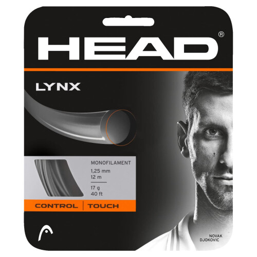 Head Unisex's Lynx Racket String-Meerkleurig/maat 16