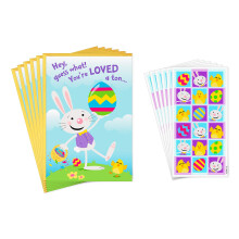 Hallmark Paaskaartenpakket voor kinderen Mickey Mouse (6 kaarten met enveloppen)