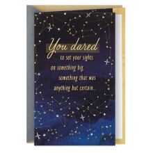Hallmark felicitatiekaart voor afstuderen (ge?spireerd)