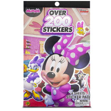 Podkladka z naklejkami Disney Minnie Mouse Bowtique Ponad 200 naklejek