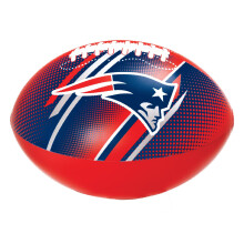 BigMouth New England Patriots 18 Opblaasbaar zwembadvoetbal Officieel gelicentieerde NFL-fanuitrusting Merchandise Strandbalspellen voor volwassenen