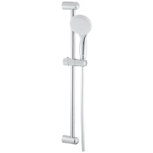 Grohe 2759810E Tempesta Classic 100 Spray Shower Rail Set Starlight Chrome