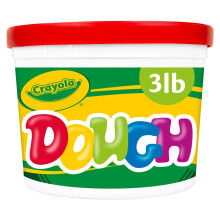 Crayola Deeg - Rood (3lb), Bulk Modelleerdeeg voor Kinderen, Klei Alternatief, Herbruikbare Tub, Leeftijd 3+