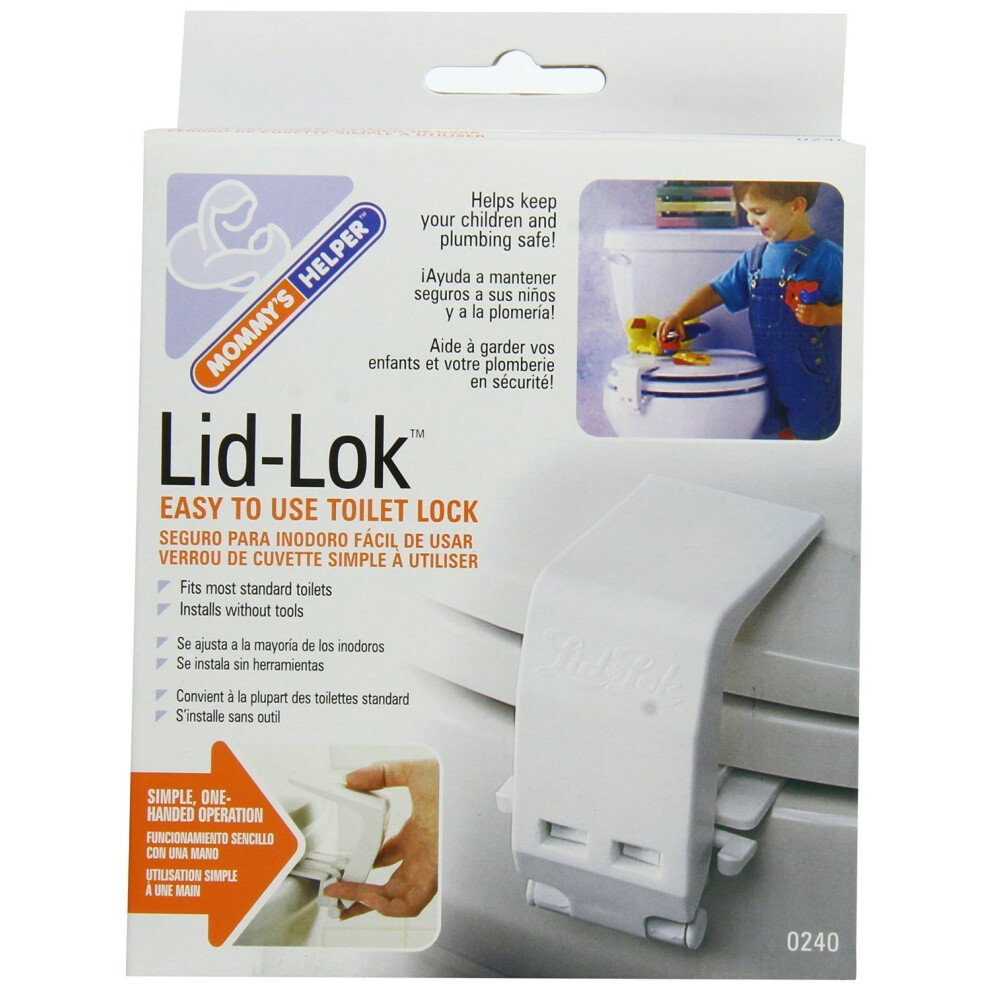 Mommys Helper Toilet Seat Lid-Lok – 3 Count-image