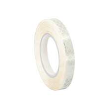 3M 3430 Witte Micro Prismatic Sheeting Reflective Tape - 0.25 in. X 15 ft. Niet-Metallische Tape Rol