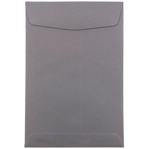 JAM PAPPER 6 x 9 Open End Catalog Premium Kuvert - Mrkgr - 50/pack