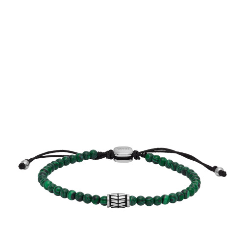 Fossil Fossil mnds beaded malakitarmbnd Farve: Grn (model: JF04415040)