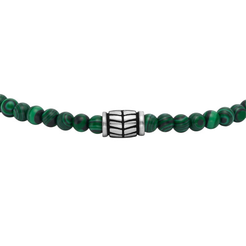 Fossil Fossil mnds beaded malakitarmbnd Farve: Grn (model: JF04415040) 1