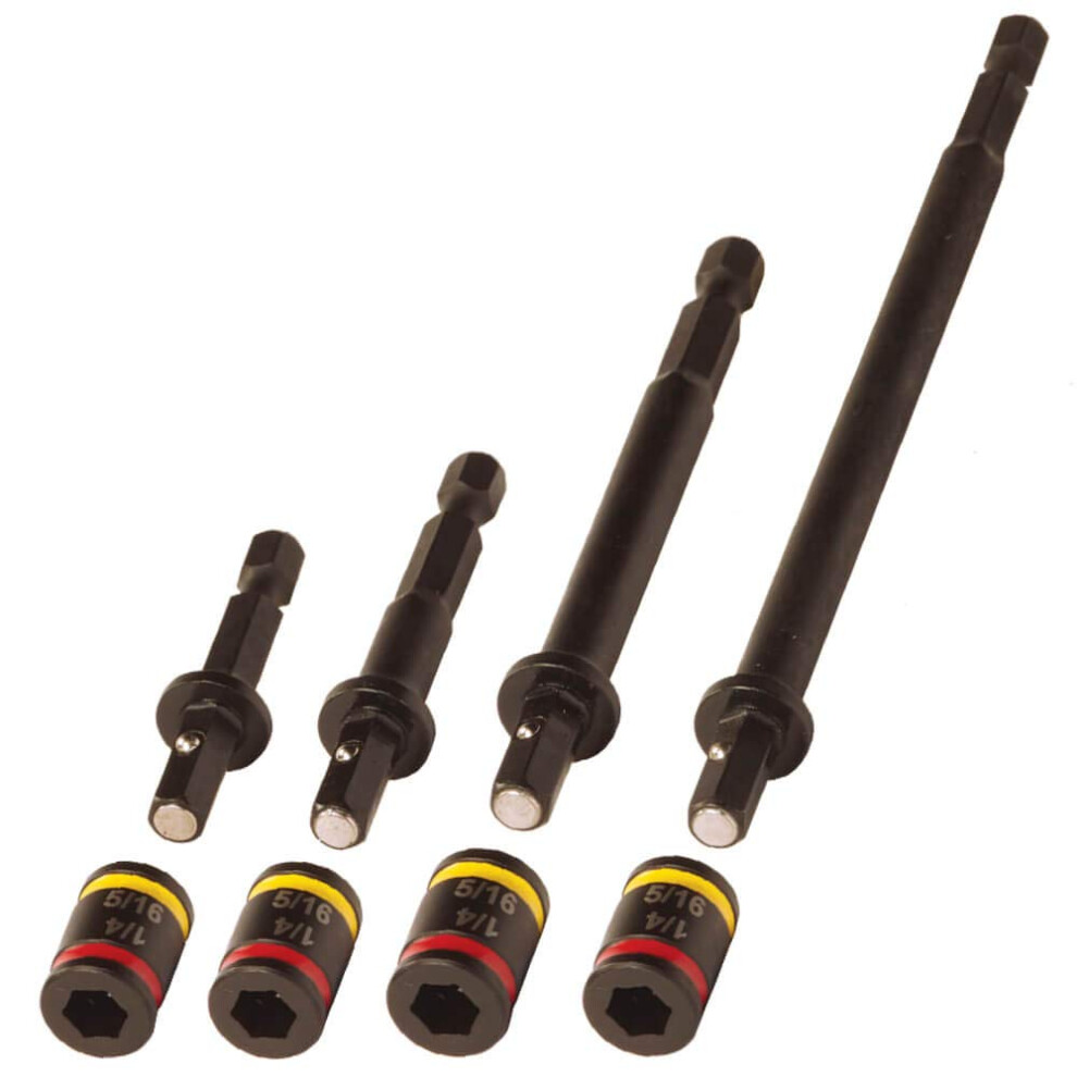 Malco MALCOMBO4 Combo Kit of 4 Reversible Drivers Black