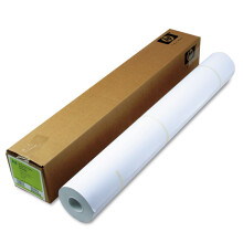 Papel couché HP - Rollo A0 (91,4 cm x 91,4 m) - Compatible con HP DesignJet - Inyección de tinta - 1 rollo