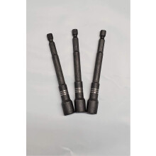IIT 3/8"" x 4"" impact magnetische moerenzetter, 3 stuks