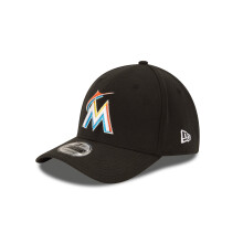 iltovka MLB Miami Marlins Junior Team Classic Home 39Thirty Stretch Fit, cierna pre deti/ml   de   n   kov
