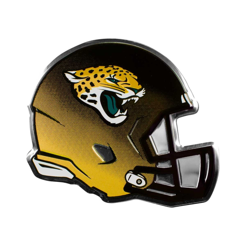 Nfl - Jacksonville Jaguars Heavy Duty Aluminium Helmet Emblem 681620849141