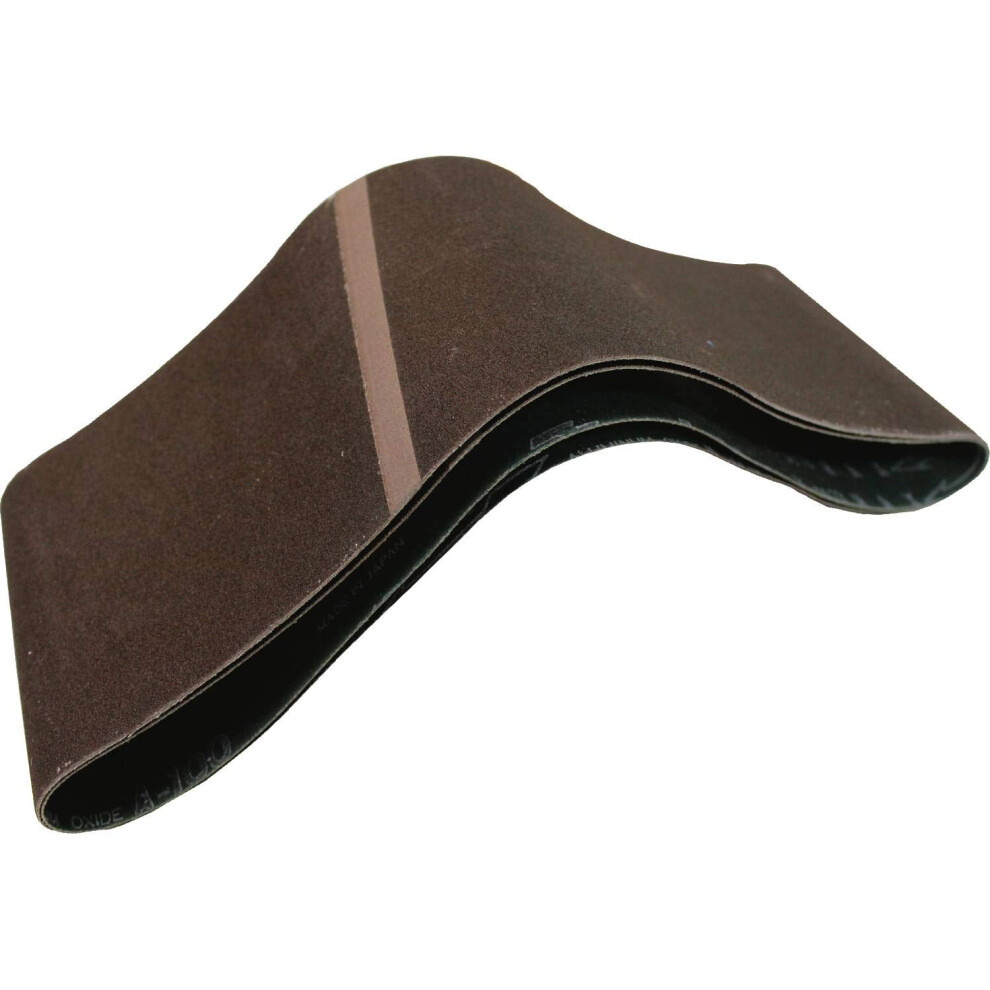 Makita 742322-9 4-Inch x 24-Inch Abrasive Sanding Belt  80 Grit (10/Pk)