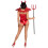 2 PC Devil Kit  includes rhinestone devil wings and horn headband. 2