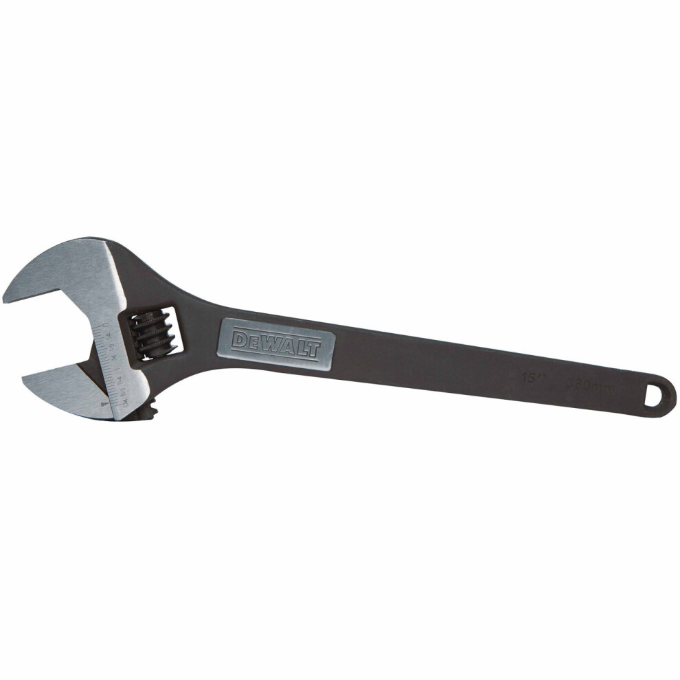 Dewalt Dwht70293 Heavy Duty Adjustable Wrench 15Inch Black